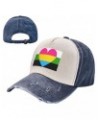 Pansexual Neutrois Pride Flag Baseball Cap Adult Adjustable Casual Duck Tongue Hat Golf Caps Trucker Hats Navy Blue $13.37 Ba...