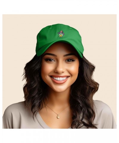 Sorcerer Frog Embroidered Cap Cotton Baseball Cute Cool Dad Hat Womens Kelly Green $13.20 Baseball Caps