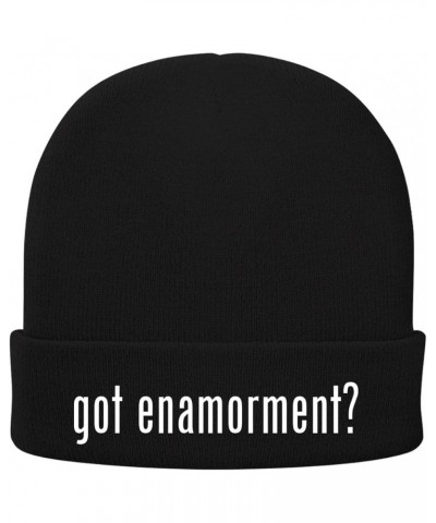 got Enamorment? - Soft Adult Beanie Cap Black $15.88 Skullies & Beanies