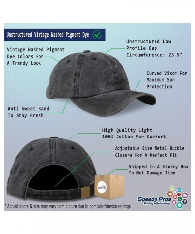 Soft Washed Baseball Cap Fire Inspector Cotton Dad Hats for Men & Women Black Design Only $14.26 Baseball Caps