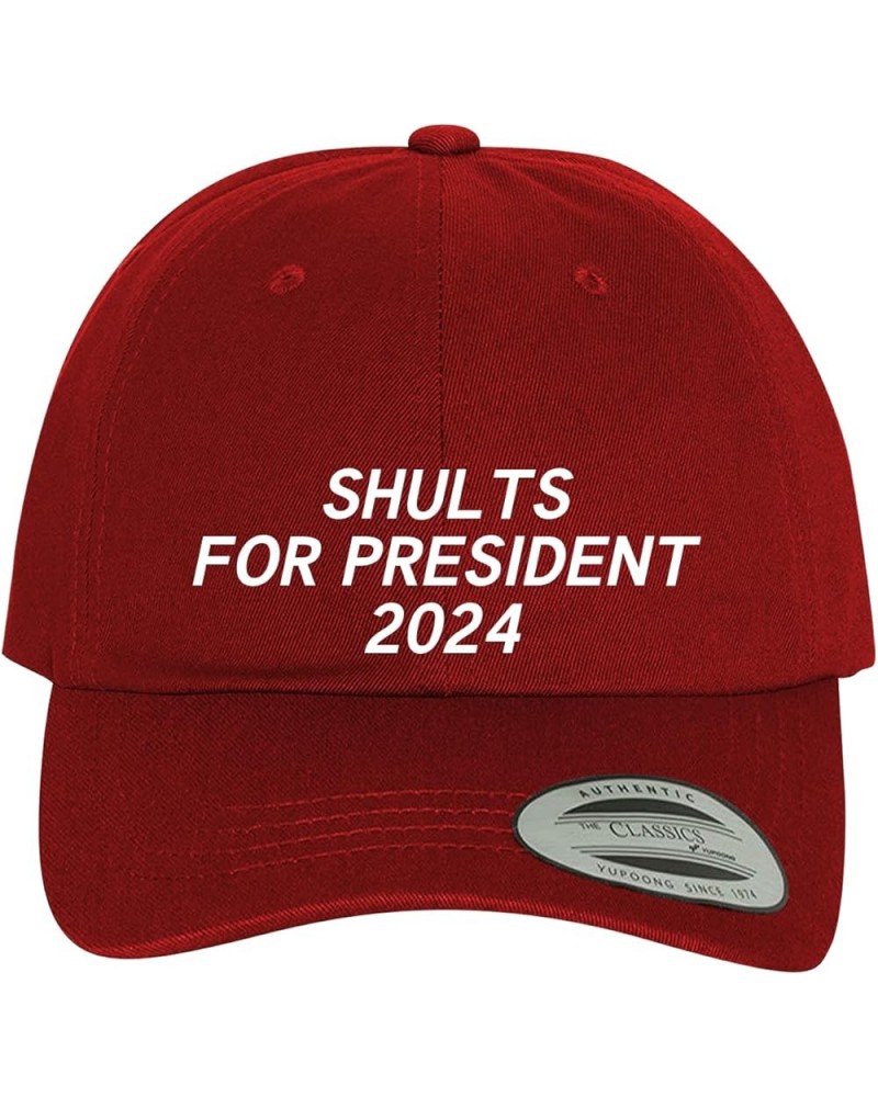 Shults for President 2024 - Comfortable Dad Hat Baseball Cap Red $16.95 Baseball Caps