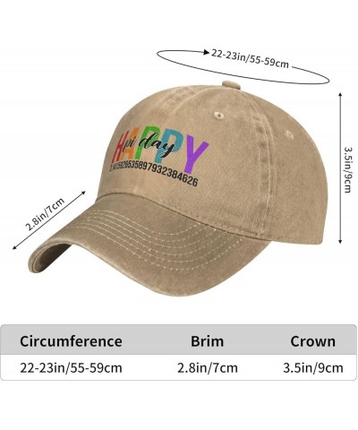 Pi Day with My Gnomies Baseball Cap Golf Dad Hat Adjustable Original Classic Low Profile Cotton Hat Men Women Happy Pi Day 3....