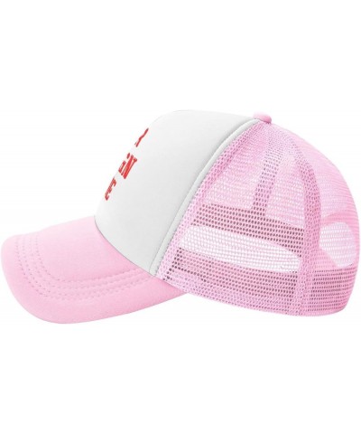 N/A" Personalized Baseball Cap Company Logo Text Picture Personalized Party Baseball Hat Cool Design Your Own Hats Hats Pink-...