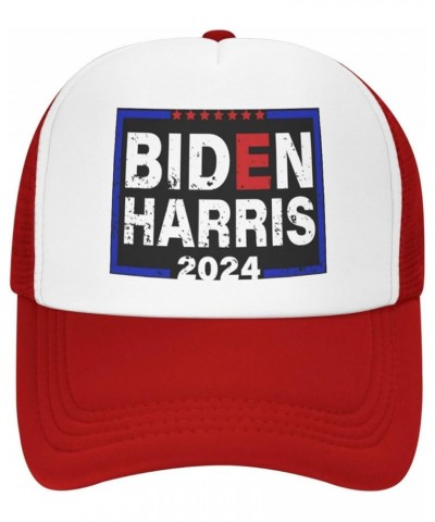 Biden Harris 2024 - Democrat Liberal 2024 Election Trucker Hat Men Mesh Baseball Cap Cowboy Hat Women Dad Cap Black Red $11.5...