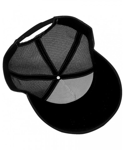 Fu45 Fuck Trump Mesh Trucker Hat for Men Low Profile Baseball Cap Adjustable Dad Cap,Black, As Pic $10.14 Baseball Caps