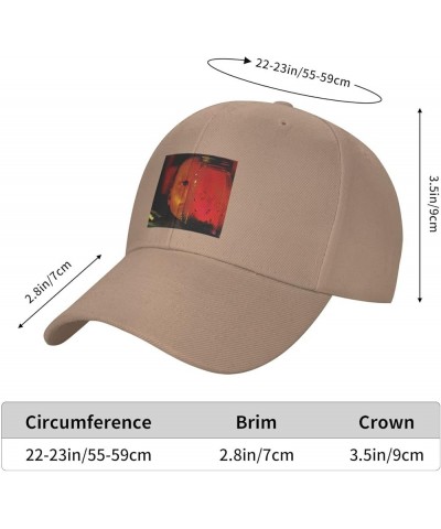 Baseball Cap for Ali.ce Cha.ins Hat Mans Rock Cap Polo Style Hat Adjustable Outdoor Unisex Cap Natural $15.83 Baseball Caps