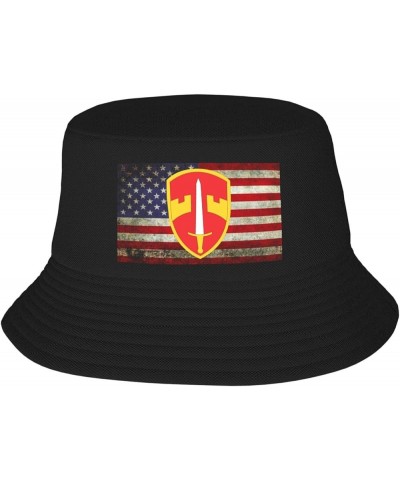 Military Assistance Command Vietnam Bucket Hat Women Men Summer Sun Beach Fishing Cap Black $16.96 Bucket Hats