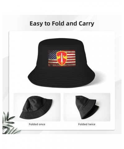 Military Assistance Command Vietnam Bucket Hat Women Men Summer Sun Beach Fishing Cap Black $16.96 Bucket Hats