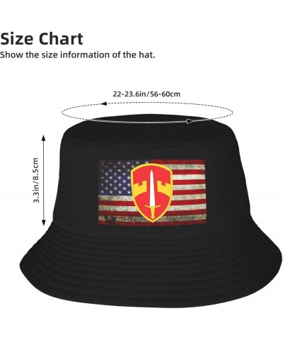 Military Assistance Command Vietnam Bucket Hat Women Men Summer Sun Beach Fishing Cap Black $16.96 Bucket Hats