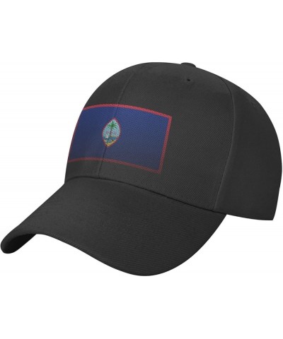 Adjustable Mesh Style Flag of Guam Baseball Cap Women Men Hat Truck Driver Baseball Caps Sun Hats Black $9.82 Baseball Caps