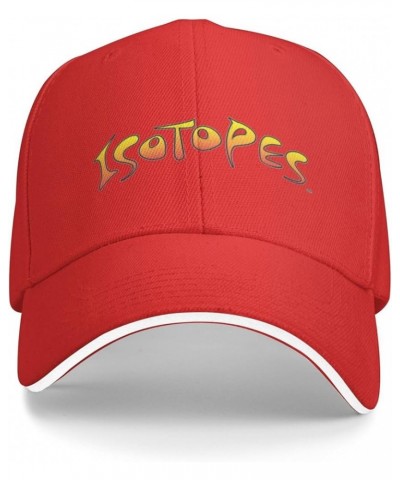 Albuquerque Isotopes Unisex Classic Hat Adjustable Fashion Casquette for Men Women Red $8.42 Baseball Caps