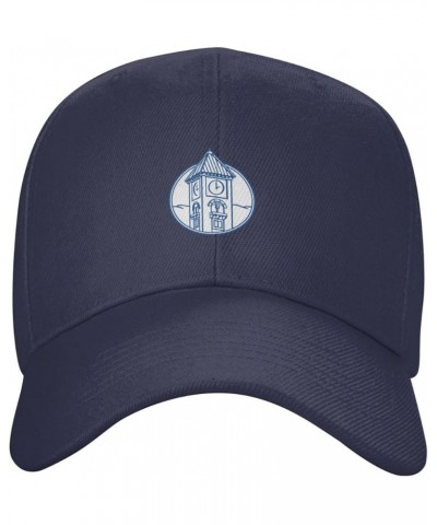 Whitman College Baseball Caps Dad Hats Adjustable Size Outdoor Cap Navy Blue $11.04 Cowboy Hats