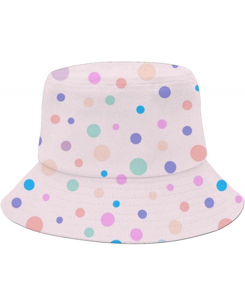 Cool Bucket Hats Art Bucket Hat Endless Funny Hats Beach Accessories for Swimming Pool Must Haves Colorful 3 $8.74 Bucket Hats