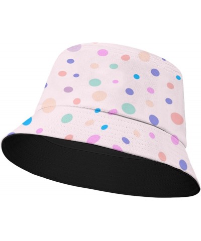 Cool Bucket Hats Art Bucket Hat Endless Funny Hats Beach Accessories for Swimming Pool Must Haves Colorful 3 $8.74 Bucket Hats