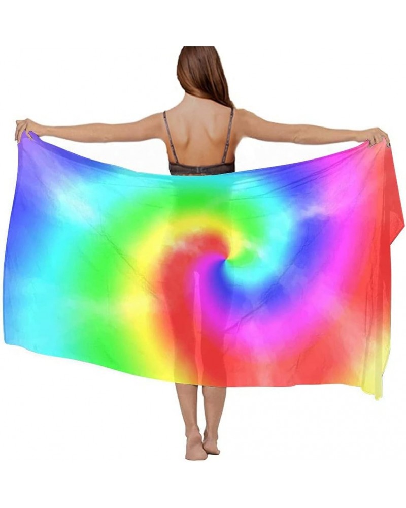 Lightweight Print Scarf Shawl Fashion Scarves Sunscreen Shawls For Women Color458 $11.26 Scarves