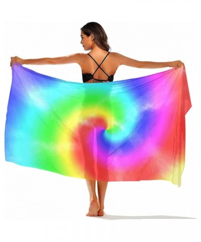 Lightweight Print Scarf Shawl Fashion Scarves Sunscreen Shawls For Women Color458 $11.26 Scarves