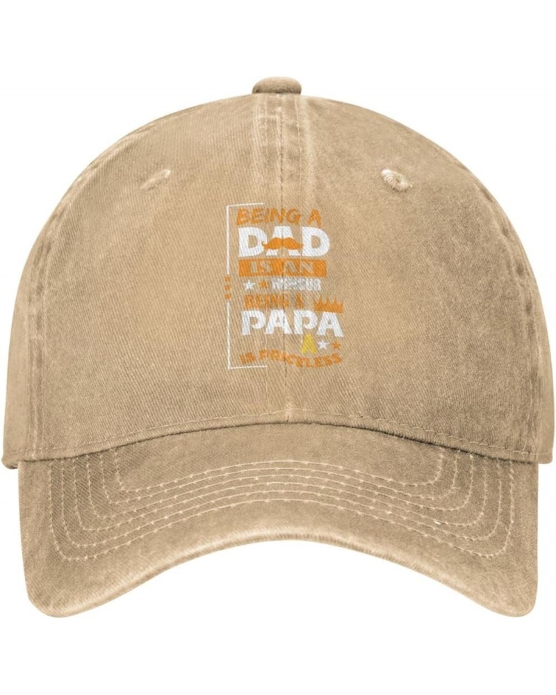 Caps Being A Dad an Honor Being Papa is Priceless Hat Women Cool Womens Hats Natural $9.94 Cowboy Hats