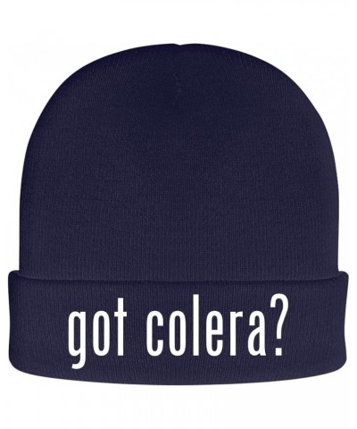 got Colera? - Soft Adult Beanie Cap Navy $13.94 Skullies & Beanies