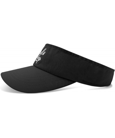 Girl's Trip 2024 Caps Sun Visors for Women Visors Stylish Running Hat Allblack $13.91 Visors