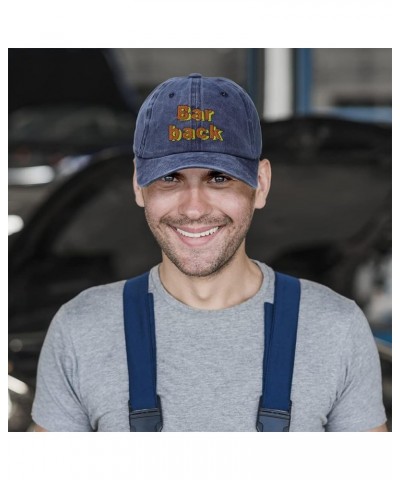 Soft Washed Baseball Cap Bar Back Cotton Dad Hats for Men & Women Grey Design Only $15.38 Baseball Caps