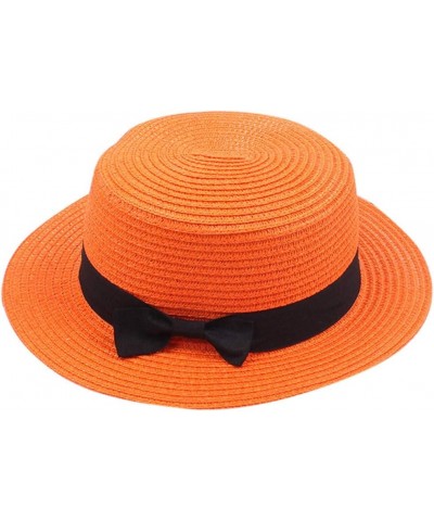 Derby Hat Hats for Women, Women's 2022 Fashion Summer Hats Wide Brim Fedora Cap UPF50+ Cloche Bucket Bowler Hat Orange $8.66 ...