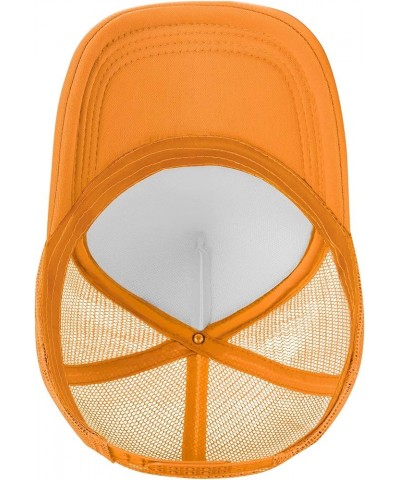 Funny Karen Shut Up Karen Hat Mesh Cap Men Women Black Orange $13.19 Sun Hats