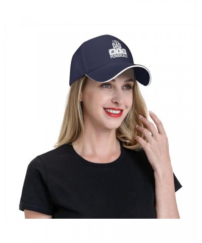 I Tell Dad Jokes Periodically Sandwich Baseball Cap Snapback Trucker Hat Adjustable Funny Sunhat for Men Women Navy Blue $11....