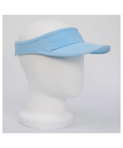 Women Sport Visor Summer Sun Visors Hat for Golf Tennis Running - Lightweight, Breathable, Stretchy V208-light Blue $11.78 Vi...