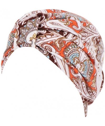 Sun Visor Hat Summer Hat Scarf Wrap Head Stretch Hat Loss Muslim Women Floral Turban Cotton Hair (Multicolor2, One Size) $7.4...