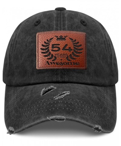 54 Years of Being Awesome Dad Hat Funny Cycling Caps Gifts for Grandpa Who Like Engraved,Baseball Cap Suitable for Streetwear...