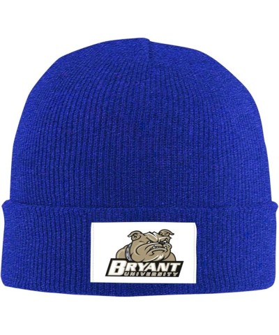 Bryant University Stretch Beanie Knit Hat for Men Women Winter Fall Spring Warm Cap Blue $14.15 Skullies & Beanies