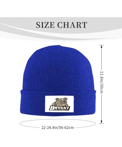 Bryant University Stretch Beanie Knit Hat for Men Women Winter Fall Spring Warm Cap Blue $14.15 Skullies & Beanies