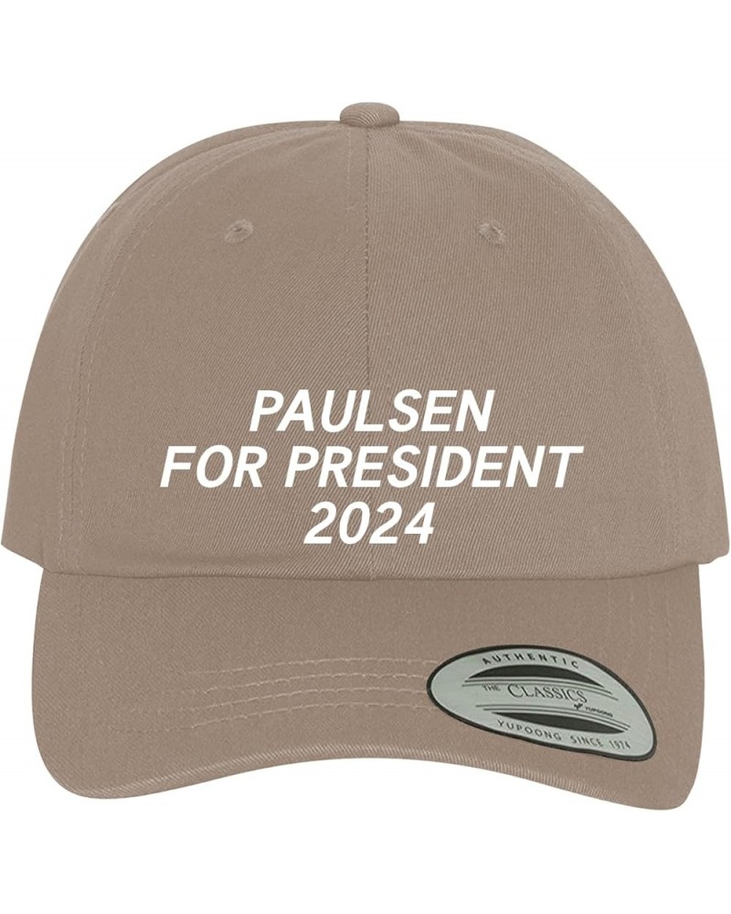 Paulsen for President 2024 - Comfortable Dad Hat Baseball Cap Khaki $10.90 Baseball Caps