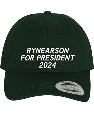 Rynearson for President 2024 - Comfortable Dad Hat Baseball Cap Forest $19.55 Baseball Caps