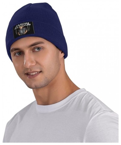 Knit Hats Beanie Hat Cuffed Winter Hat Skull Watch Cap for Men and Women Fisherman Beanies for Outdoors Navy Blue $9.53 Skull...