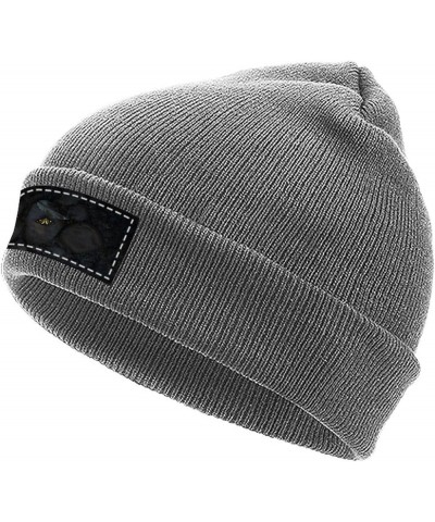 Beanie Hat for Men and Women Cherries Notes Winter Warm Hats Knit Slouchy Thick Cap Charcoal-butterfly $11.18 Skullies & Beanies