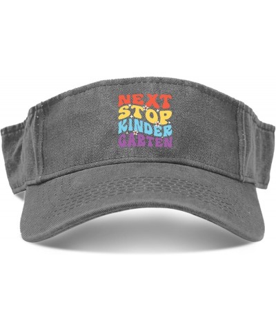 Nexts Stop Kindergarten Visor Hats for Women Cap Sun Visors for Teens Sun Visor Hat Reversible Graduation Visor Sun Cap Light...