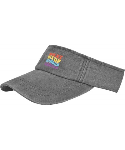 Nexts Stop Kindergarten Visor Hats for Women Cap Sun Visors for Teens Sun Visor Hat Reversible Graduation Visor Sun Cap Light...