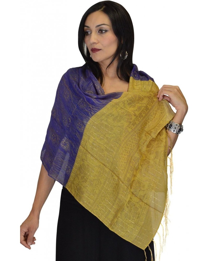 Moroccan Shoulder Shawl Breathable Oblong Head Scarf Silky Soft Exquisite Wrap $10.00 Scarves