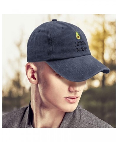 Baseball Hat for Women Avocado Vintage Hats for Women's Baseball Hat Trendy i knoww The Guac is Extra but so am i Visor Hat N...