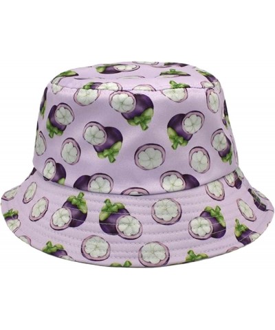 Creative Fruit Plant Pattern Bucket Hat for Female Fashion Trendy Outdoor UV Protection Sun Hat Funny Basin Hat Pattern-5 $11...