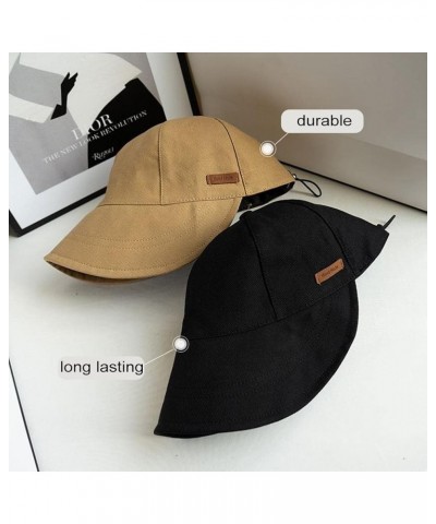 UV Protection Hat Without Makeup Sun Hats for Women Wide Brim Foldable Beach Hat Sun Visor Hat Black $7.01 Sun Hats