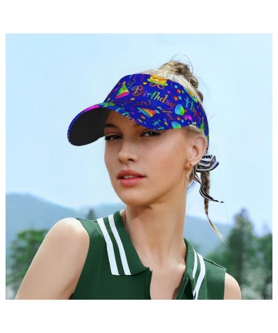 Mens Womens Sun Visors with UV Protection Sports Sun Visor Hats Golf Cap Multicolor 164 $8.81 Visors