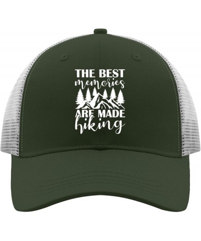 Baseball Hats Hiking Lover Gift Hat for Mens Trucker Hats Women Trendy Trendy Vintage Lids Caps Army Green 2 $10.36 Baseball ...