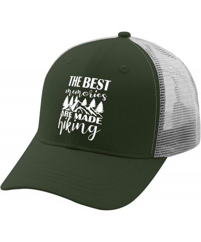 Baseball Hats Hiking Lover Gift Hat for Mens Trucker Hats Women Trendy Trendy Vintage Lids Caps Army Green 2 $10.36 Baseball ...