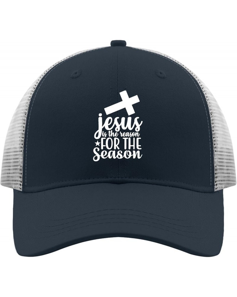 Sun hat Cross Jesus is The Reasons for The Season Cowboy Hats Cute hat Gifts for Girlfriends Sun Caps Suitable for Outdoor Ma...