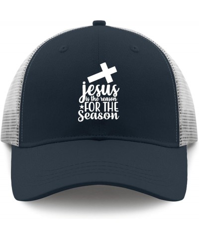 Sun hat Cross Jesus is The Reasons for The Season Cowboy Hats Cute hat Gifts for Girlfriends Sun Caps Suitable for Outdoor Ma...