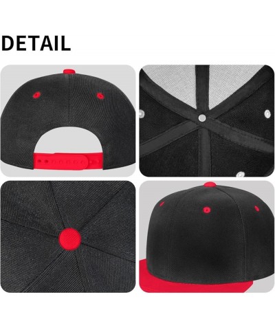 Customized Cap Your Design Here,Personalized Hats,Custom Hats Design Your Own Classic Mens Womens Trucker Hat Red-1 $9.37 Bas...