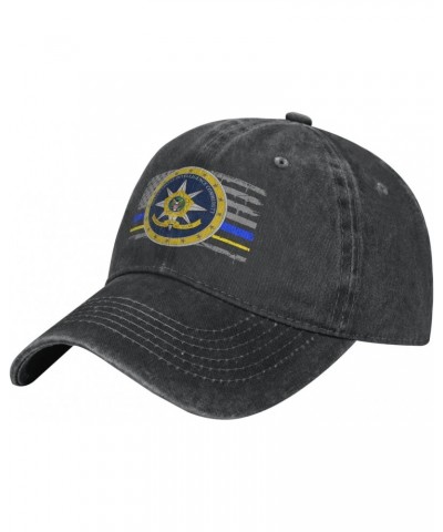 United States Intelligence Community Seal Vintage Denim Baseball Cap Cowboy Hat Classic Caps4 $13.66 Baseball Caps