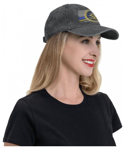 United States Intelligence Community Seal Vintage Denim Baseball Cap Cowboy Hat Classic Caps4 $13.66 Baseball Caps